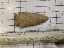 Genuine Central Texas American Atlatl Flint Arrowhead 2 3/4” Croyell Co.