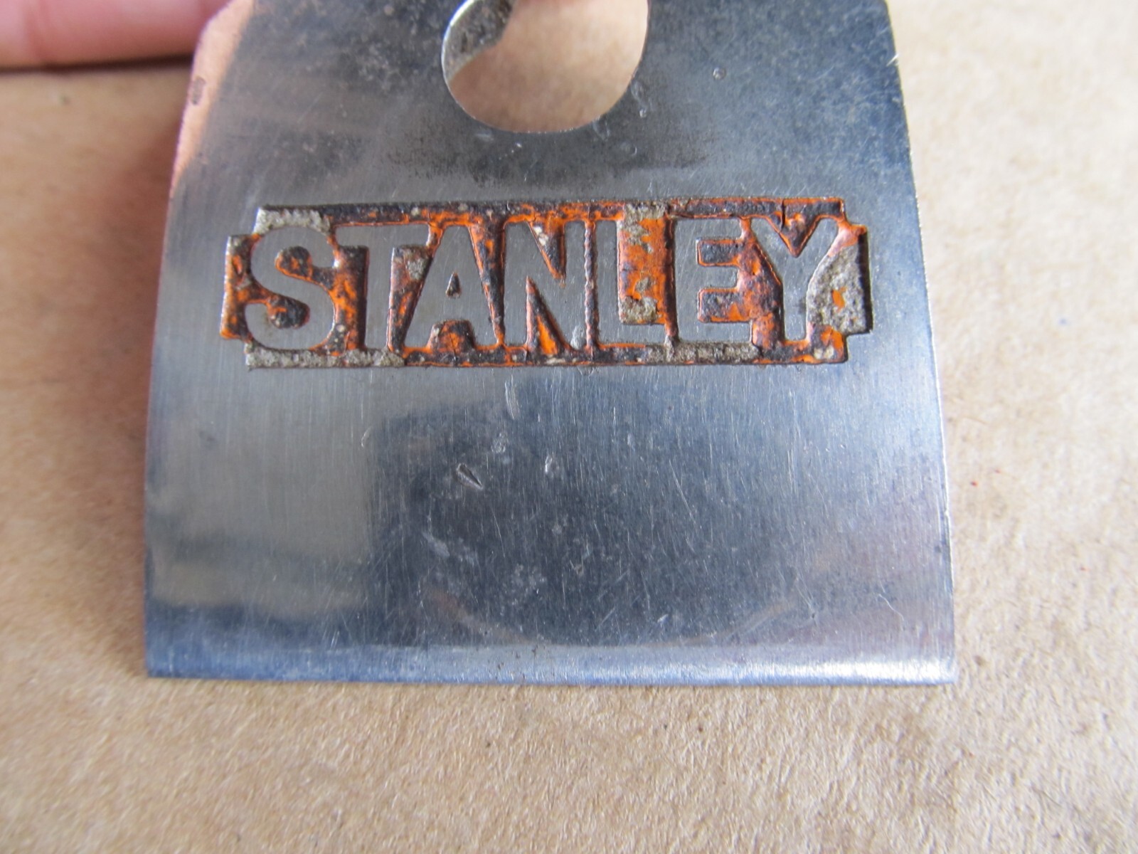 Vintage Stanley Lever Cap for Hand Plane Woodworking Kidney Slot Pat No