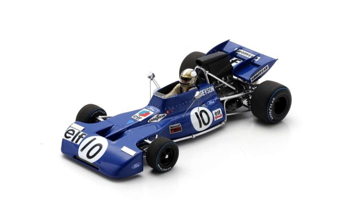Spark S7216 1/43 Tyrrell 001 No.10 US GP 1971 Peter Revson Model