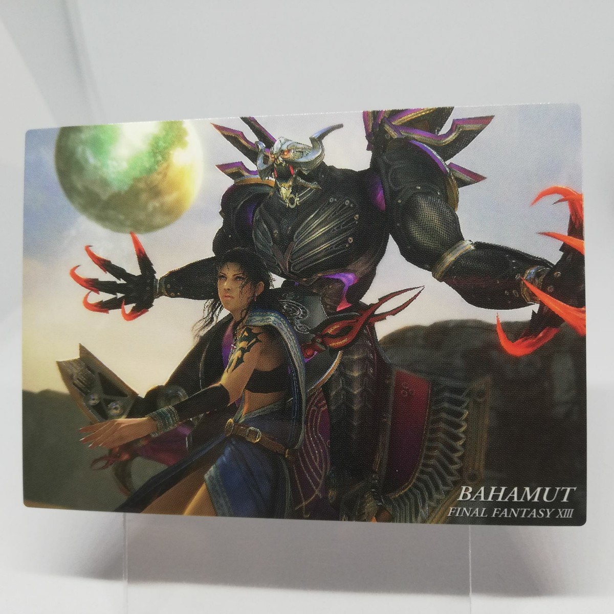 049 Bahamut FINAL FANTASY XIII Art Museum Card SQUARE ENIX JAPAN