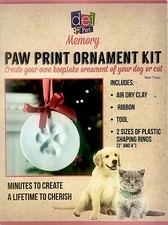 Memory Paw Print Ornament Kit Dog or Cat NEW a dei Pet Keepsake Fun DIY Craft