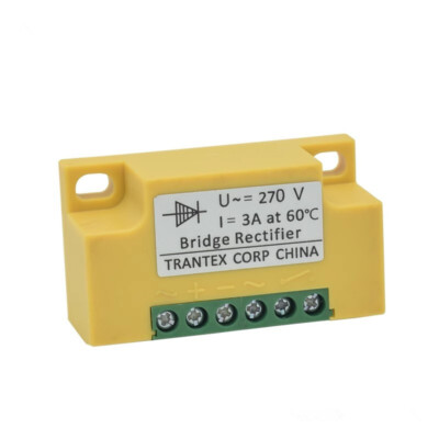 TRANTEX CORP PR-15 270V 13A Bridge Rectifier full-wave rectifier module