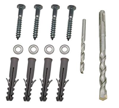Lag Bolt Kit For Mounting Tv Bracket Into Wood Or Concrete Wall Heavy Duty Bolts