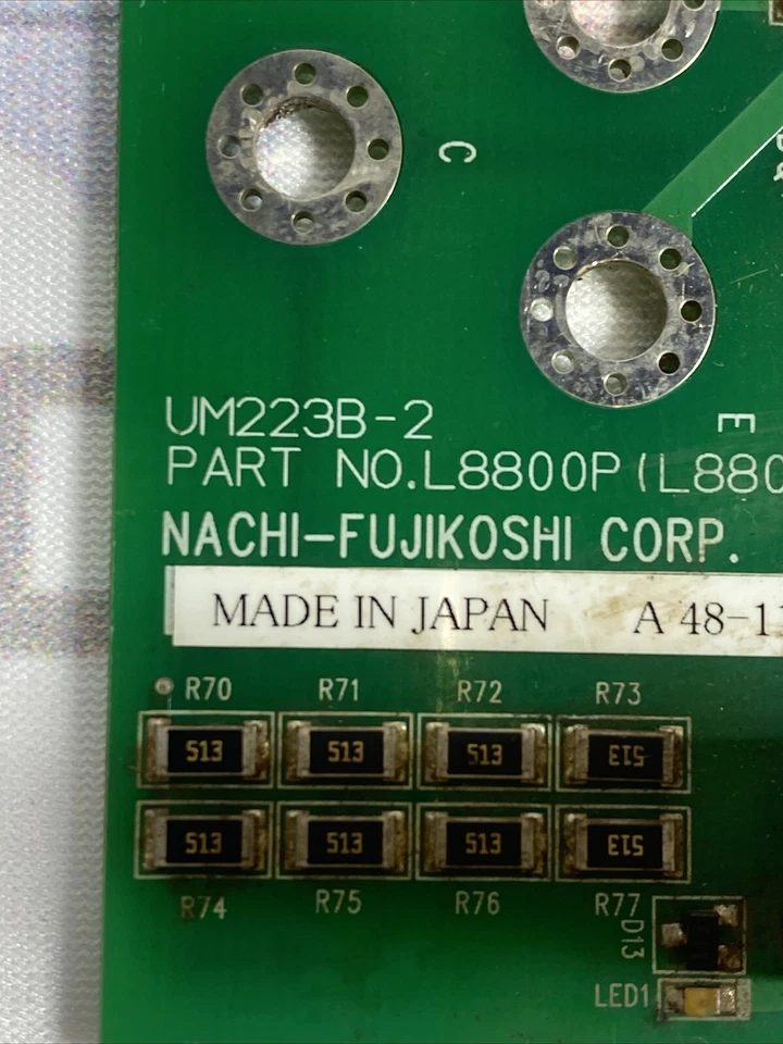 PLACA DE CIRCUITO NACHI UM223B-2 UM223B2 ENVÍO NOCTURNO Foto 3 de 4