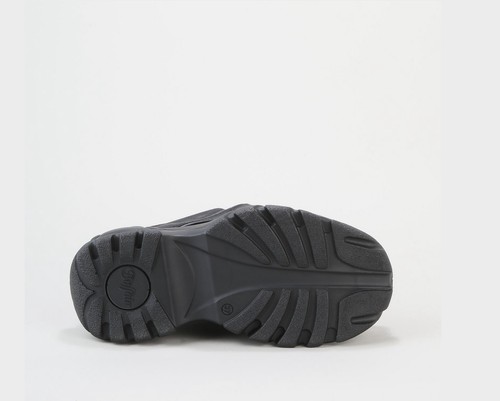 Zapatos de plataforma Buffalo Calf Texas Oil High Nubuck London negros - Imagen 3 de 5