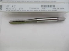 OSG 73506635 , HT #2 M5x0.8 L Straight Flute Plug Tap