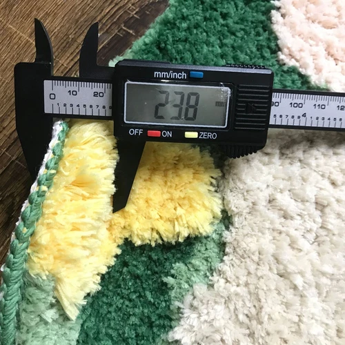 Moss Shag Area Rug for Bedroom Living Room Floor Mats Non-slip Thick Washable - Picture 36 of 44