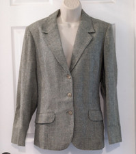 Pendleton Vintage Wool Green Blazer Womens Size 16