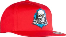 Powell Peralta RIPPER Snapback Skateboard Hat RED