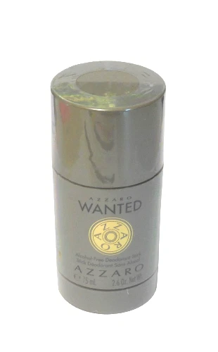 Azzaro Wanted 2.6 OZ desodorante en barra sin alcohol para hombres sellado nuevo Foto 3 de 4