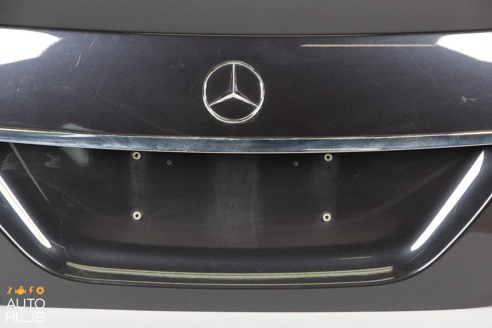 07-13 Mercedes W221 S550 S600 S63 AMG Trunk Lid Shell Chromite Black OEM - Image 3 of 4