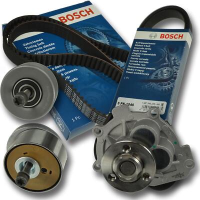 Zahnriemen BOSCH + Rollen + WaPu + Keilr. für OPEL  Astra G H Zafira B  Z16XEP++