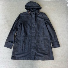 Filson Women’s Field Parka Hooded Cotton Canvas Jacket Size L
