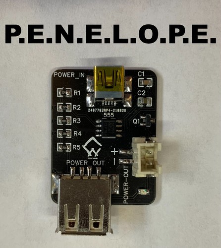 PENELOPE - Circuit USB Keep Alive pour électronique Cosplay
