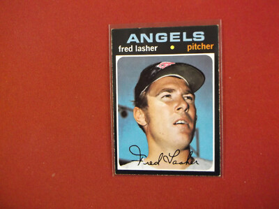 1971 Topps Baseball Hi # 707 Fred Lasher EX +
