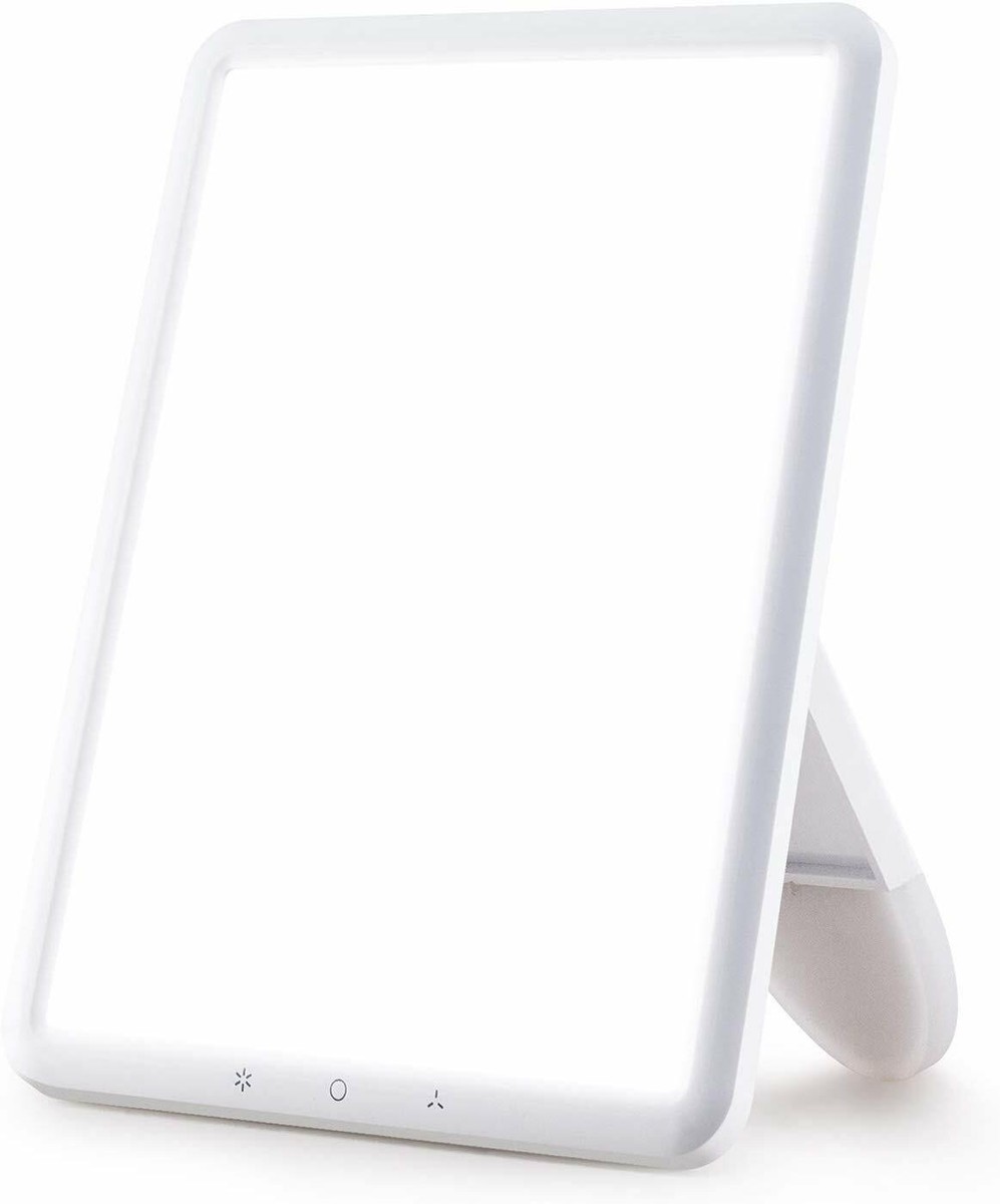 VIPEX Light Therapy Lamp Happy Light Portable Thin with UV-Free