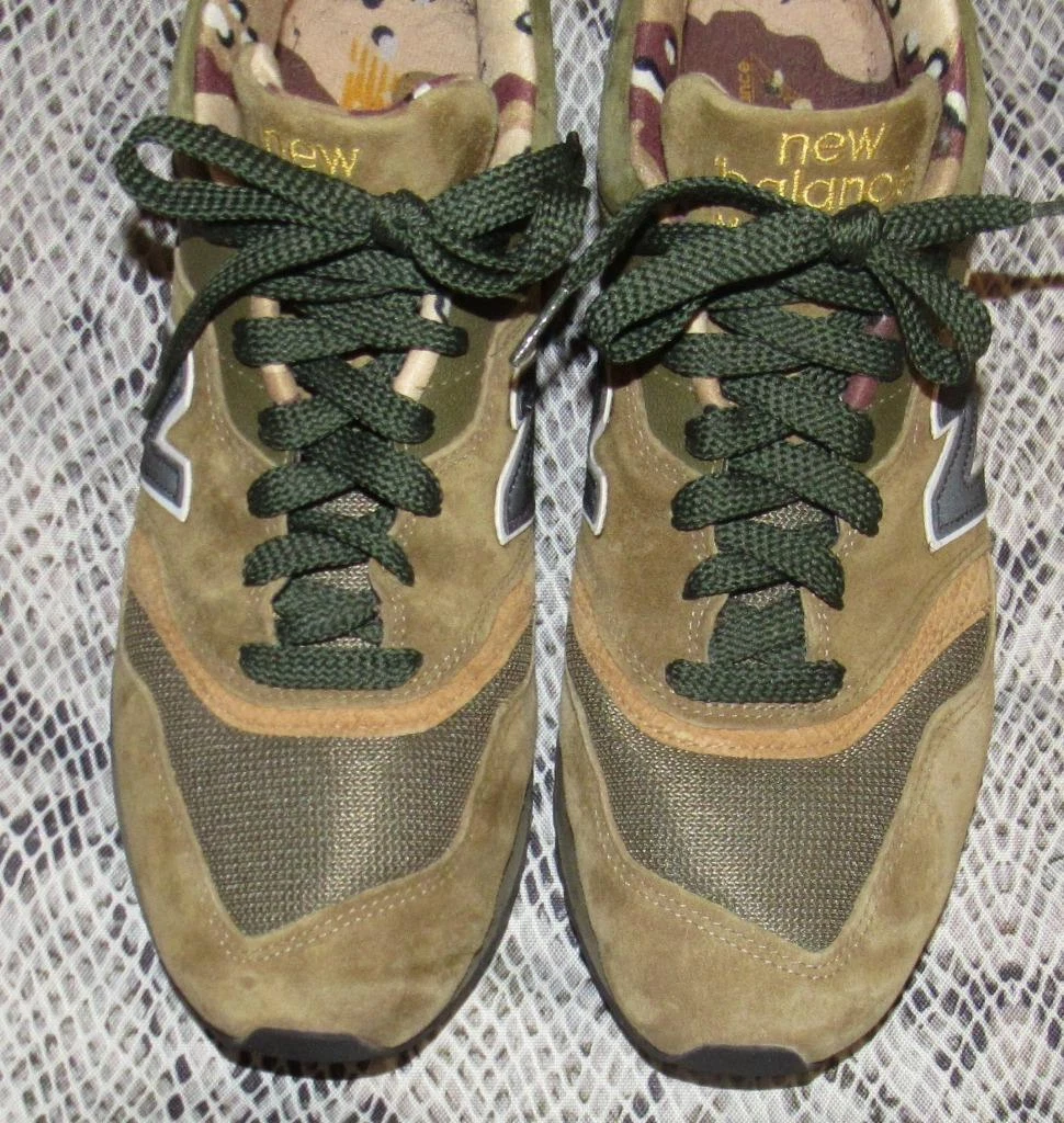 NEW BALANCE x J CREW 997 Rattlesnake Wild Nature Pack Sneakers
