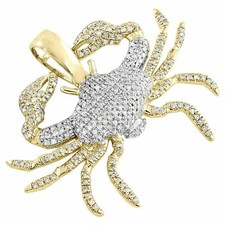 3Ct Round Simulated Diamond Horoscope Pendant Free Pendant14K Yellow Gold Plated