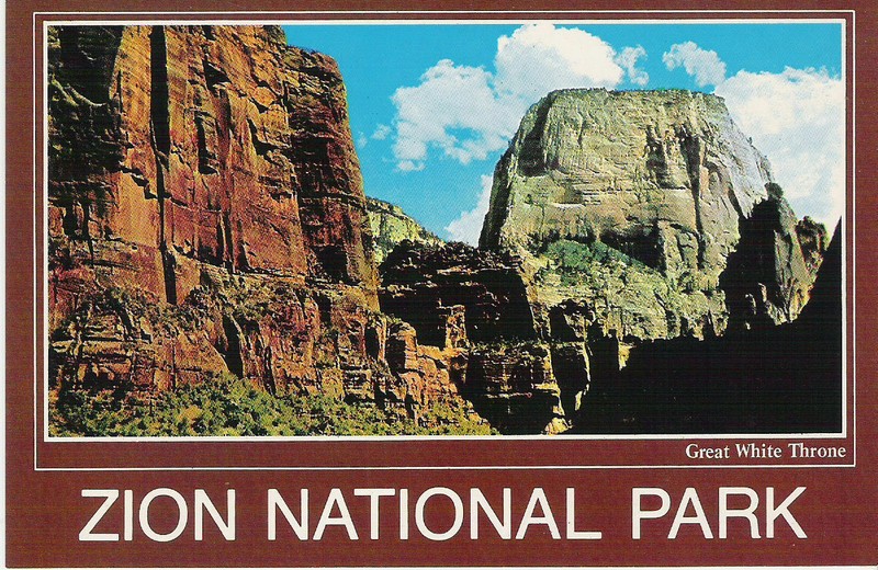 *Zion National Park, Utah, Great White Throne*L