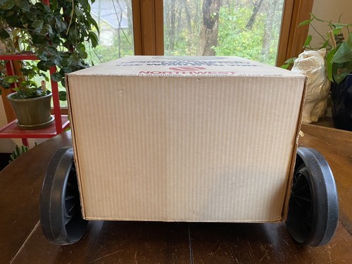 Vintage Brochure Cart Republic Northwest Airlines Advertising Wheeled Cart RARE! - Picture 9 of 12