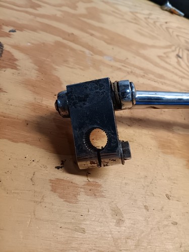 Honda vintage cb750 big kick starter No Rubber Chrome Manual Start OEM Vintage - Picture 2 of 12