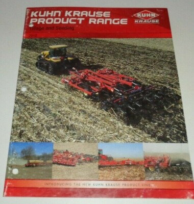 Kuhn Krause 2012 Tillage&Seeding Sales Brochure dominator landsaver excelerator&