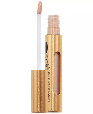 Grande Lips Hydraplump Liquid Lipstick Metallic Semi Matte Rose Blush