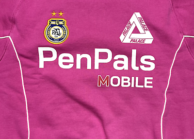 Palace Pen Pals Crew Sweater Rosa Size Medium Brand New | eBay Palace Pen Pals Crew Sweater Rosa Size Medium Brand New | eBay
