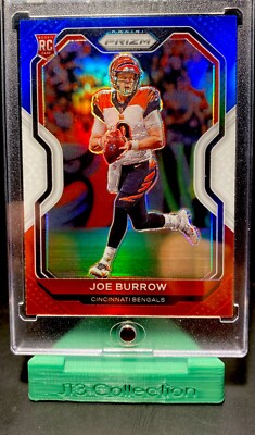 ぼこぼる 2020 Panini Prizm Red White Blue Prizm RC Joe Burrow ROOKIE #307