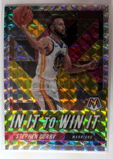 2019-20 MOSAIC IN IT TO WIN IT PRIZM STEPHEN CURRY #4