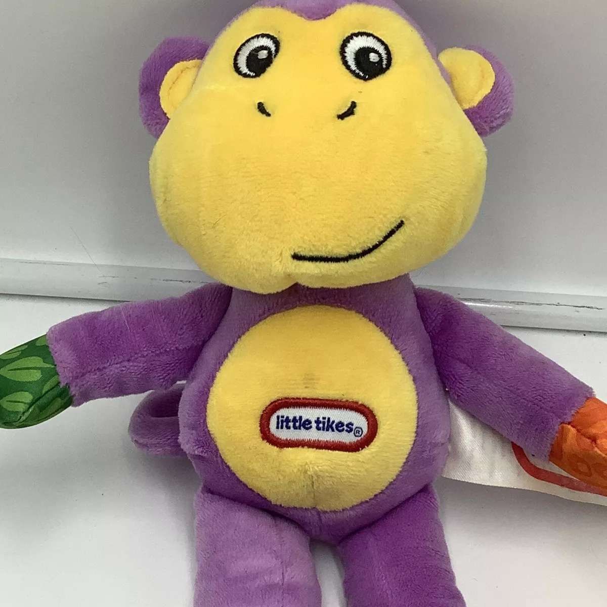Little Tikes Purple Musical Monkey Plush ASDA UK Soft Toy Stuffed