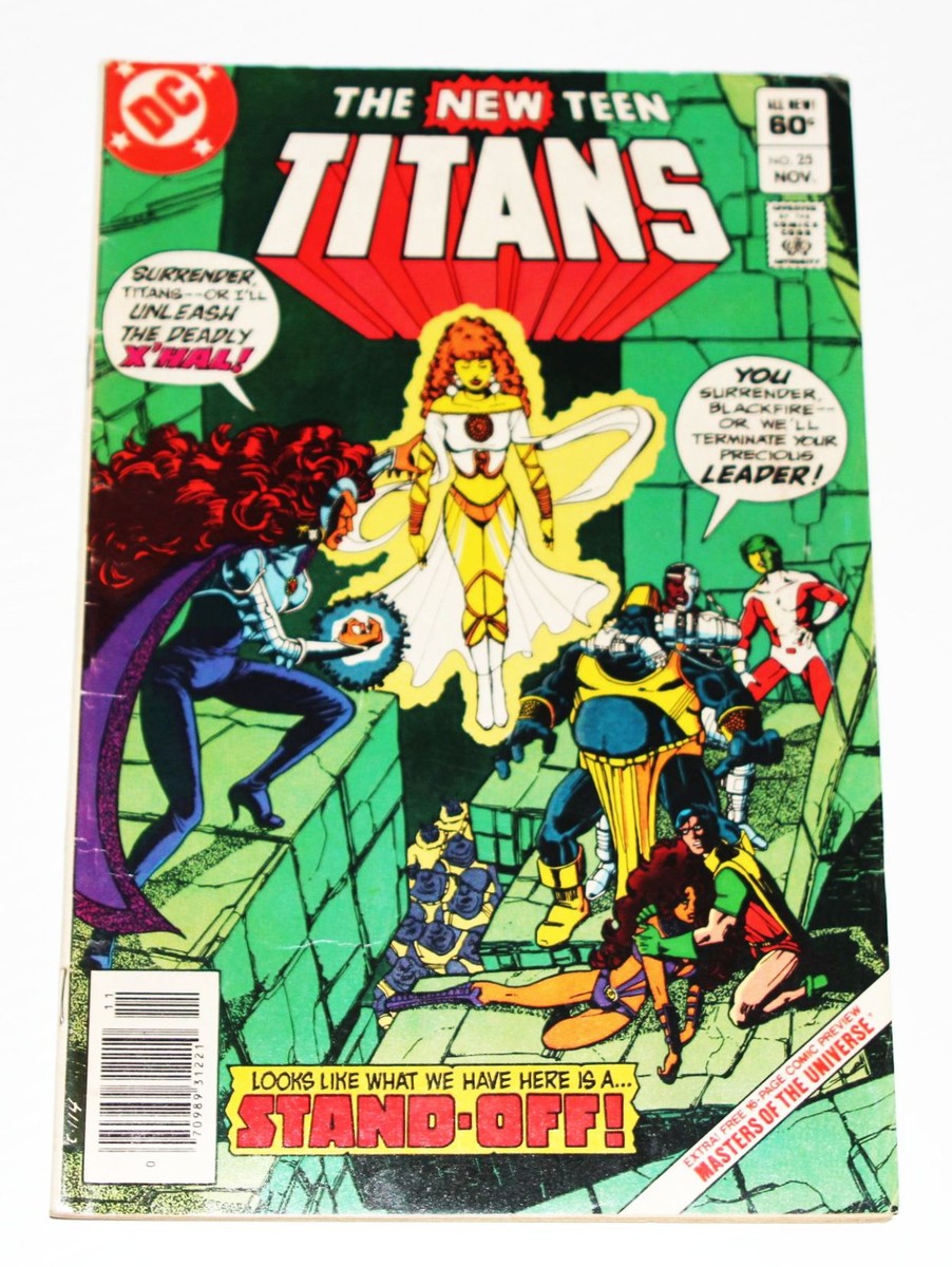 New Teen Titans (1980 Series) #25 - Masters of Universe Preview
