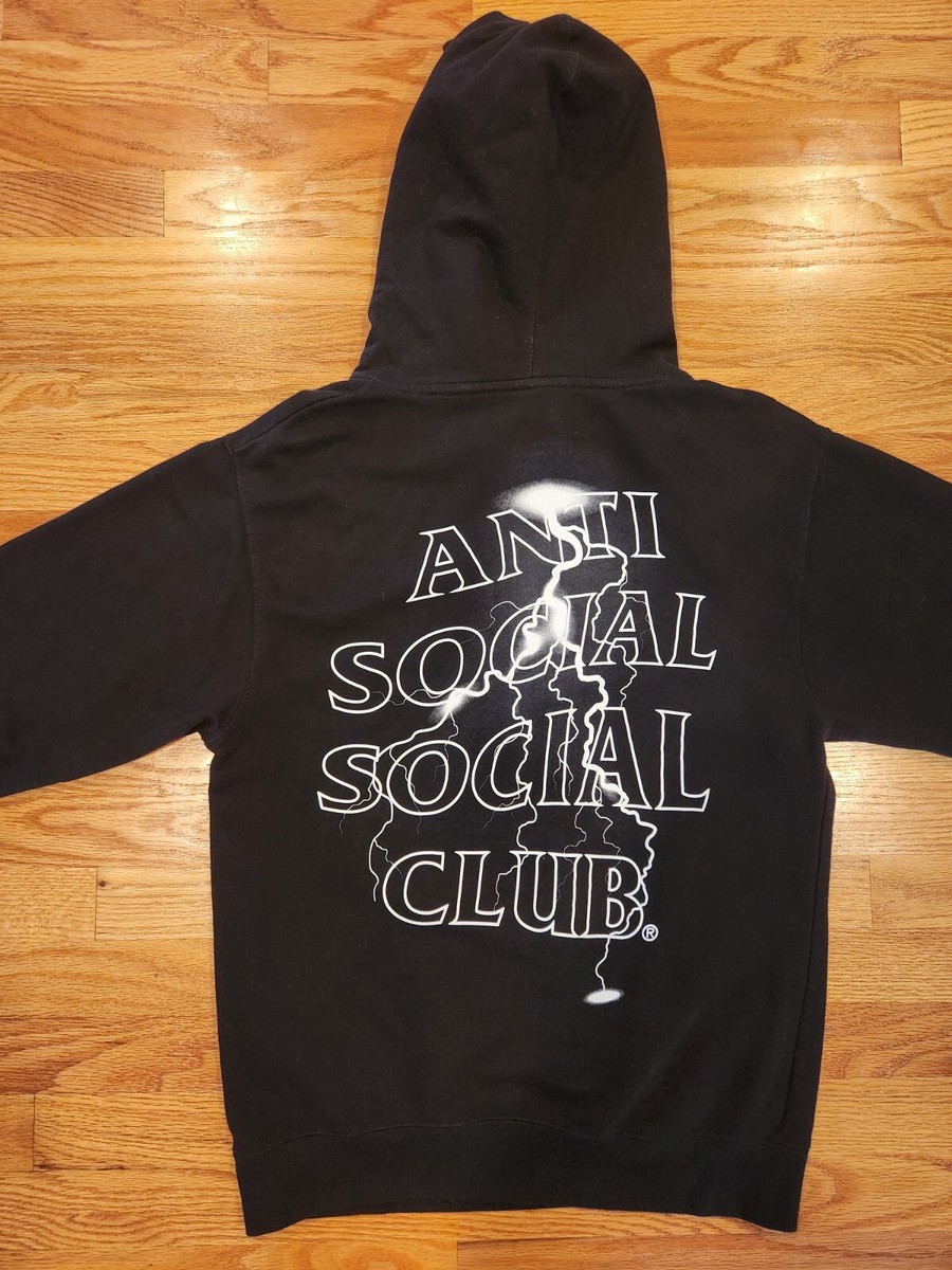 人気話題！ANTI SOCIAL SOCIAL CLUB TWISTER HOODIE BLACK Anti Social Social Club Twister Hoodie Anti Social Social