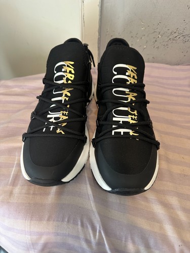 Versace Jeans Couture Herren schwarz dynamisch Sneaker £185 authentisch - Bild 4 von 12