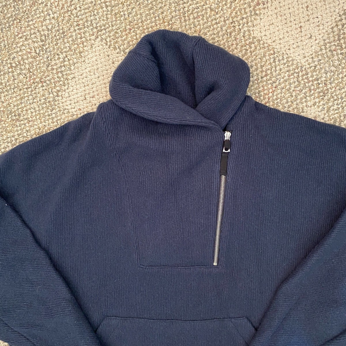 【ESC STUDIO】 wool high neck jacket Nike Sweater Jacket ESC Every Stitch Considered Wool DC1026 Men's
