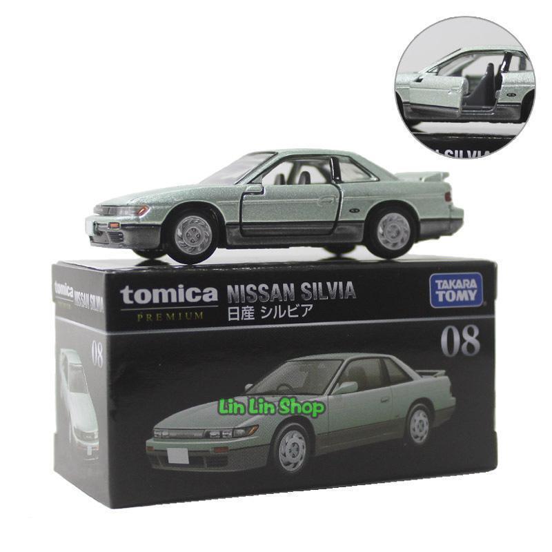 Tomica Premium #08 SILVIA Nissan Silvia Car Takara Model Diecast Toy Tomy