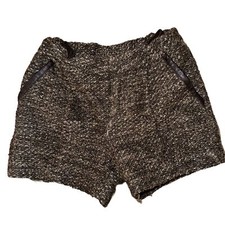 Zara Kids Tweed Fashion Girl Shorts 4-5 