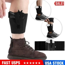 Concealed Carry Nylon Ankle Holster Tactical Pistol Leg Gun Pouch for Men Women