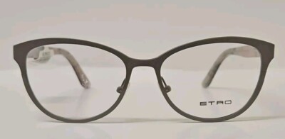 ETRO ET2106 247 Beige Cat Eye Womens Full Rim Eyeglasses Frames 53-16-140 ITALY