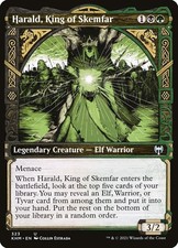 Harald, King of Skemfar (EX/NM) Commander MTG Rabatt: 5+ Magic Singles