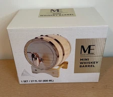 ME Modern Expressions Mini Whiskey Barrel 27 Fl Oz NEW IN BOX