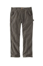 Carhartt Relaxed Straight Rugged Flex Duck Dungarees for Men, Tarmac, Size: