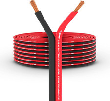 SW-12GA-100RB 12-GA Ultra Flex Speaker Wire Red and Black 100FT - Speaker Cable