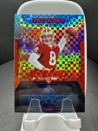 Steve Young [Red] #17 2025 Panini Rookies & Stars Airborne card
