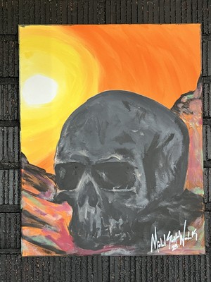  Metalstorm II  , Original Canvas Painting. One Of One