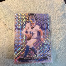 Panini 2024 Mosaic Prizm Matthew Stafford Los Angeles Rams #127 Football Card