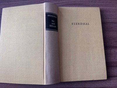 Stendhal, Rot und Schwarz, Rütten & Loening Verlag Berlin, DDR 1966