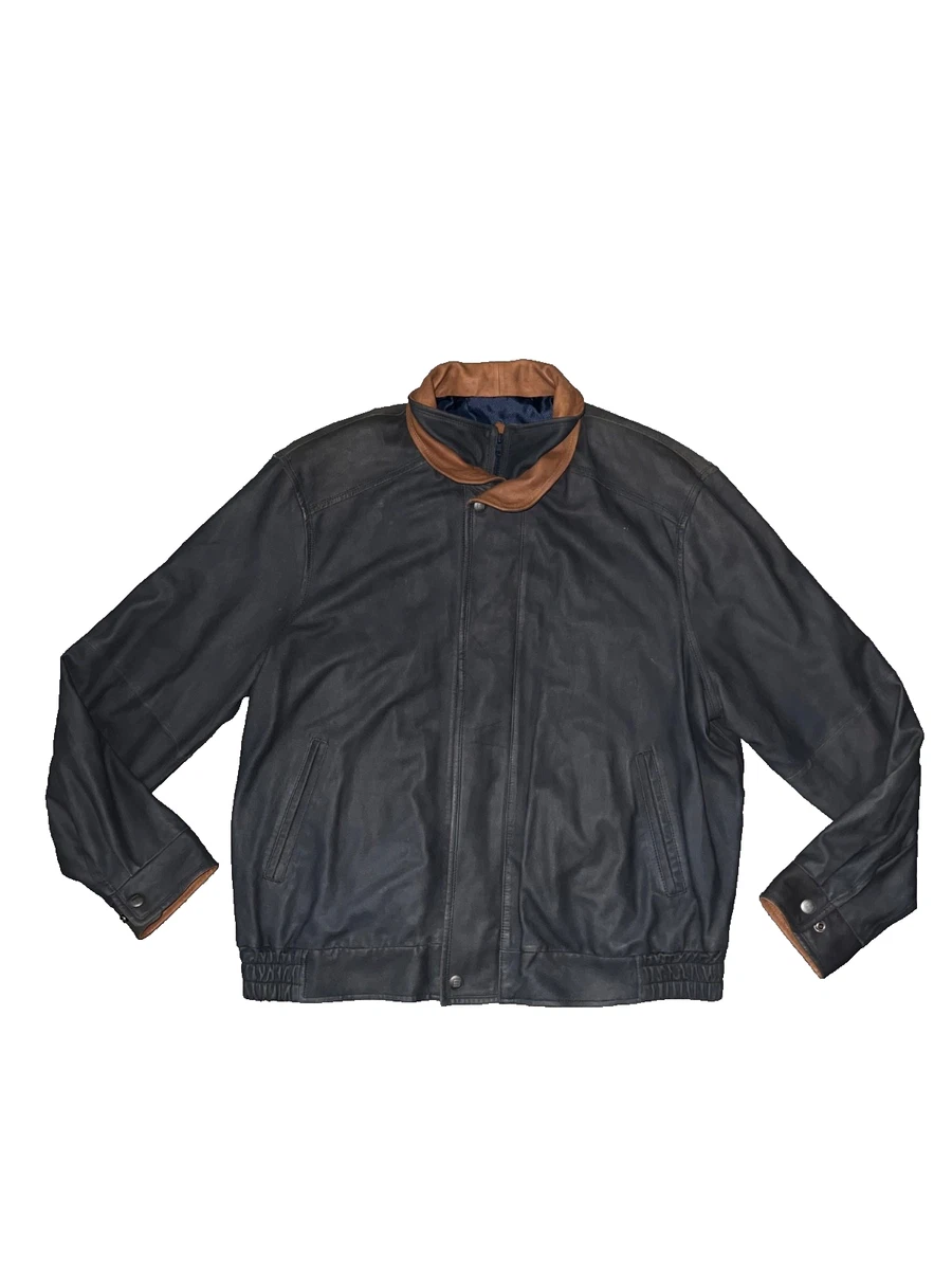 Johnston & Murphy Leather Outer Shell Coats, Jackets & Vests for