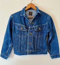 Vintage 80s 90s Lee Riders Jean Denim Jacket Youth Boys Size 11