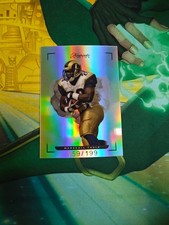 2022 Keepsake Football Edition Silver Prizm Marshall Faulk /199